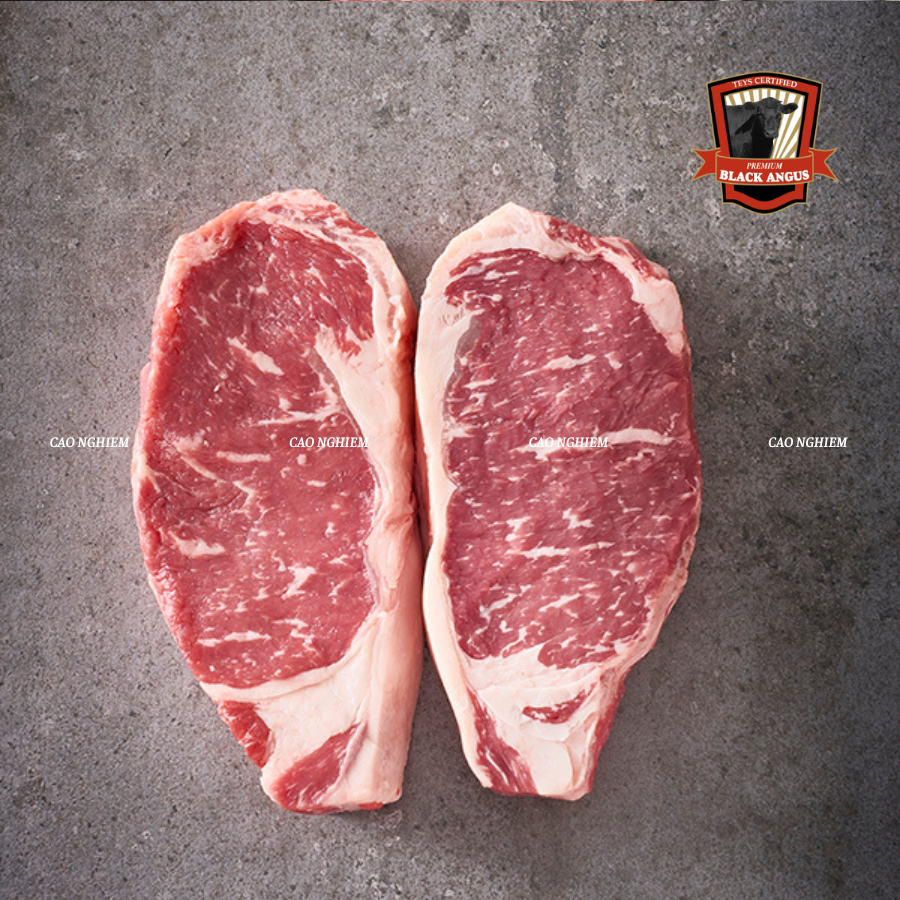Rückensteak Premium Black Angus – Striploin Premium Black Angus – Teys Certified